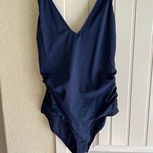 Anne Cole cross back one piece, size 14